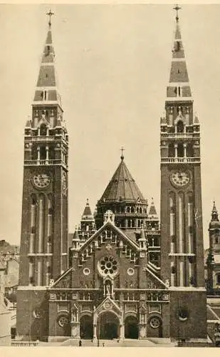 Hungary Szeged Cathedral