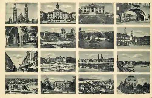 Hungary Szeged different sites and sights
