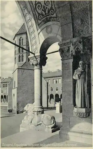 Hungary Pecs Votive Church detail aspect