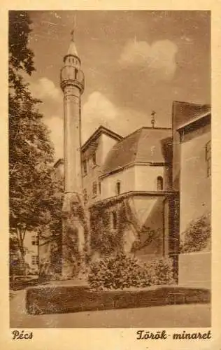 Hungary Pecs Torok minaret