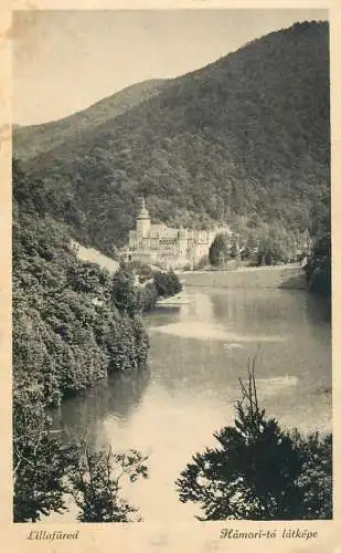 Hungary Lillafured Hotel Pala & lake Hamor