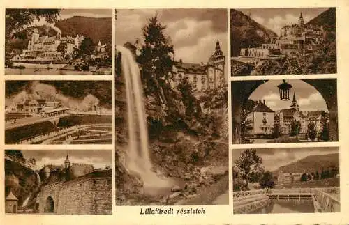 Hungary Lillafured several sights and sites