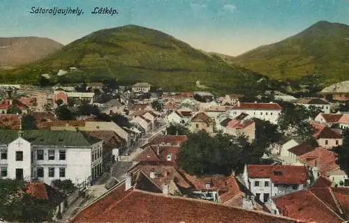 Hungary Satoraljaujhely panoramic view