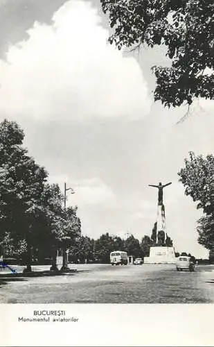 Romania Bucuresti Monumentul Aviatorilor