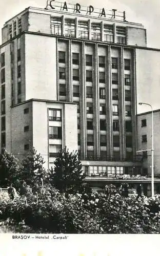 Romania Brasov Hotelul "Carpati"