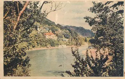 Romania Valea Oltului - vedere spre Calimanesti