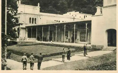 Romania Baile Herculane aspect din parc