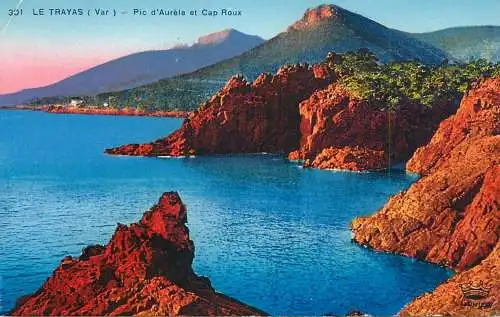 France Les Trayas (Var) - Pic d'Aurele & Cap Roux