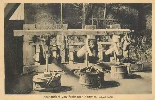 Germany Innenansicht von Museum Frohnauer Hammer