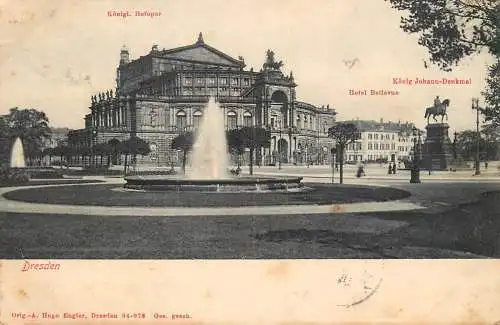 Germany Dresden Konigl. Hofoper