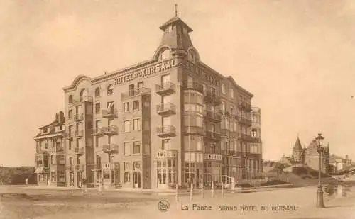 Belgium La Panne Grand Hotel du Kursaal