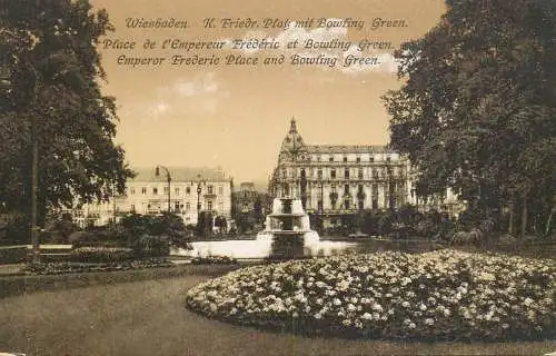 Germany Wiesbaden K. Friedrich Platz