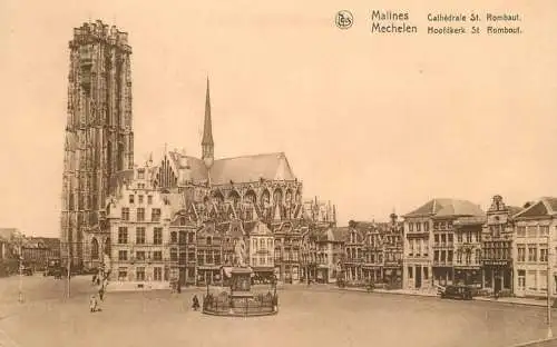 Belgium Malines cathedrale St. Rombaut