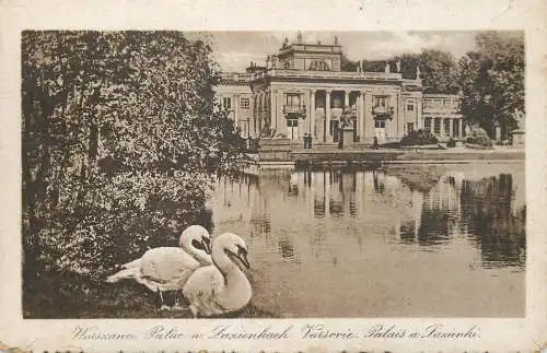 Poland Warszaw Palais a Laxienki