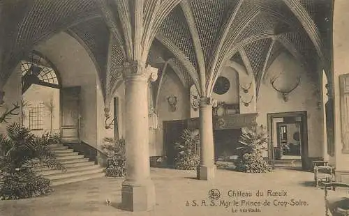 Belgium Le Rœulx Castle SAS Mgr le Prince de Croy Solre