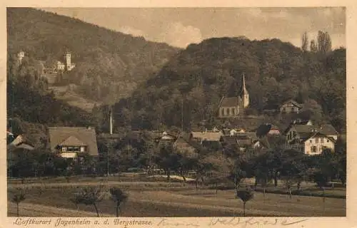 AK luftkurort Jugendheim a. d. Bergstrasse