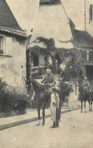 Allemagne Welt Krieg 1917 Friedliche Bilder aus Kriegszeit
