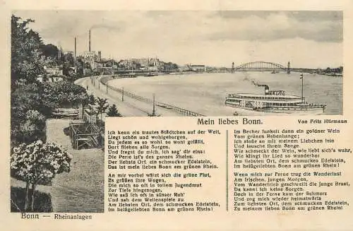 AK Bonn navigation steamer ship