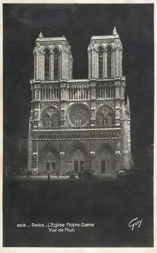 France postcard Paris Notre Dame de Paris
