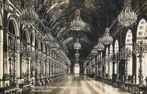 Germany konigl. Schloss Herrenchiemsee spiegelgallerie