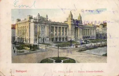 Hungary Budapest neues Borsen Gebaude