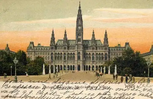 Austria Vienna Wien rathaus