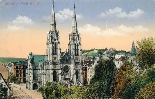 Germany Stuttgart Marienkirche