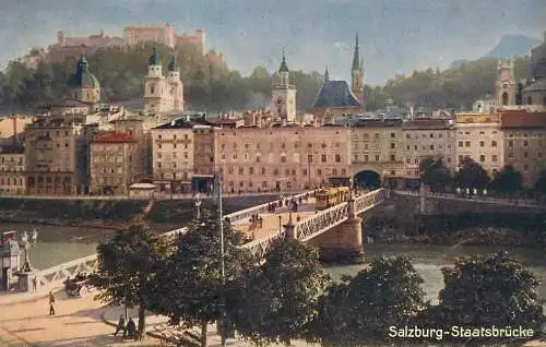 Austria Salzburg staatsbrucke