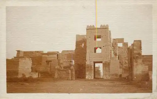 Postcard Egypt Luxor citadel