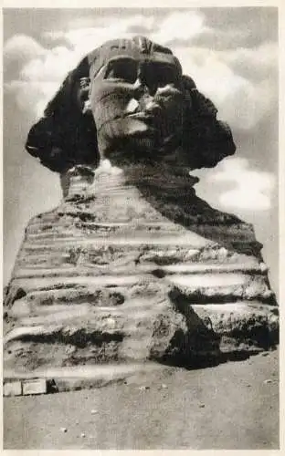 Postcard Egypt Sphinx