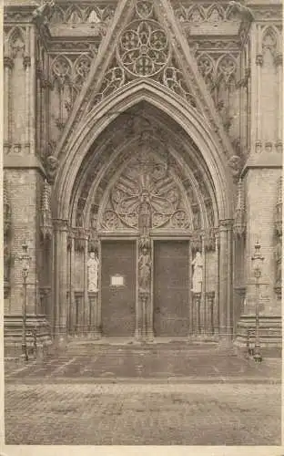 Germany Hamburg Portal der Nicolaikirche