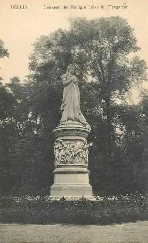 Germany Berlin Denkmal der Konigin Luise im Tiergarten