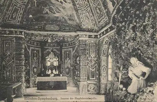 Germany Munchen Nymphenburg Innreres der Magdalenenkapelle