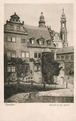 Germany Dresden Stallhof im Konigliche Schloss