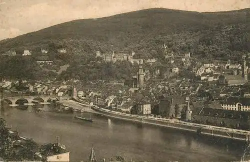Germany Heidelberg vom Pihlosophenweg gesehen