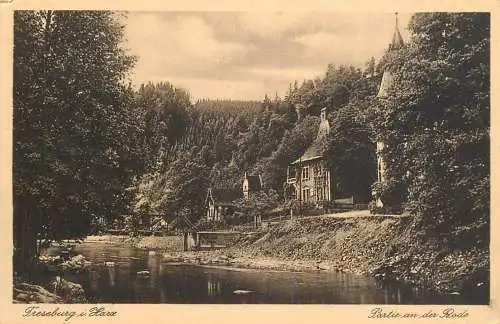 Germany Treseburg im Harz Partie an Bode