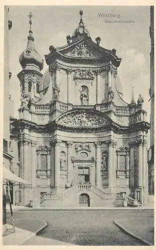 Germany Wurzburg Neumunsterkirche
