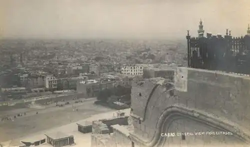 Postcard Egypt Cairo citadel