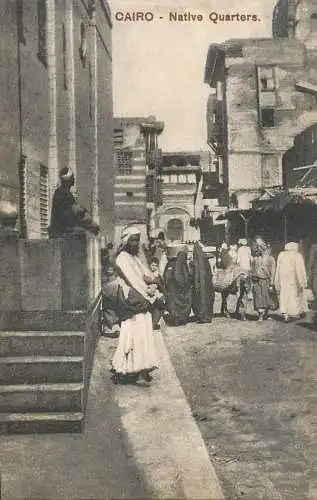 Egypt Cairo native quarters