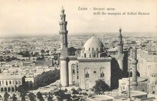 Egypt Cairo mosque of Sultan Hassan