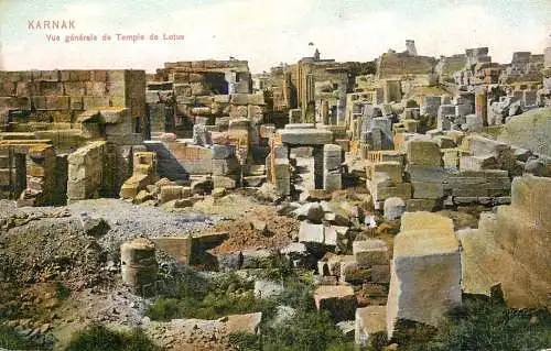 Egypt Karnak temple de Lotus