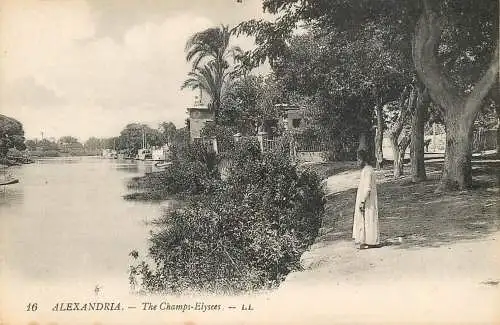 Egypt Alexandria the Champs Elysees