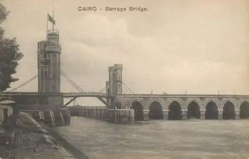 Egypt Cairo barrage bridge