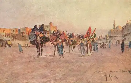 Egypt Cairo escort of a religious ceremony