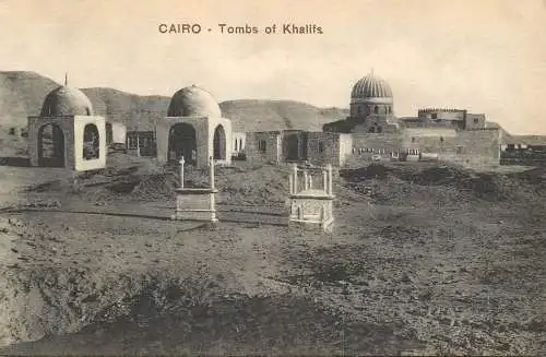 Egypt Cairo the tombs of the Khalifs