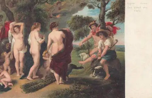 Das Urteil des Paris - Peter Paul Rubens