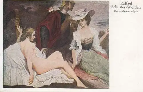 Odi profanum vulgus Raffael Schuster Woldan