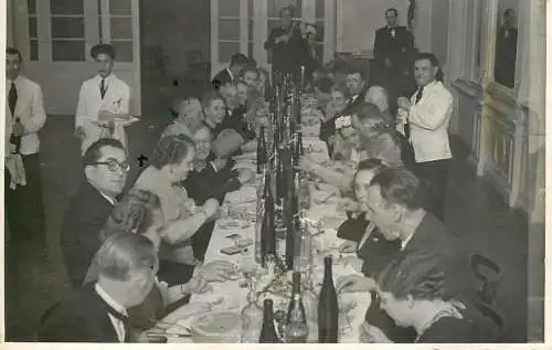 Social History 1942 photo dinner celebration event types and scenes