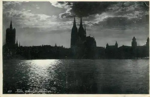 Germany Koln bei Nacht