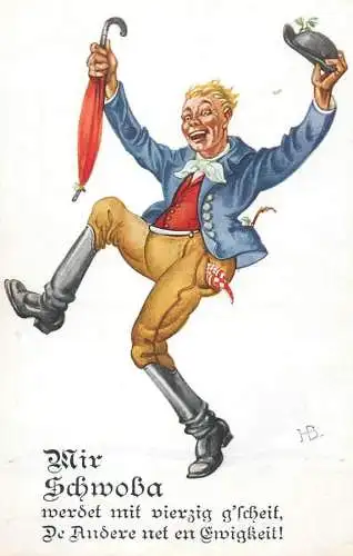 German artist comic caricature humour